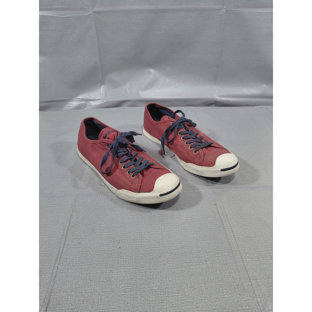Converse‎ Jack Purcell Low Tops M9 W11 Canvas Burgundy Low Cut Skater